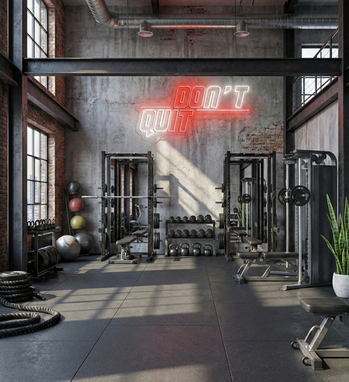 DON'T QUIT / DO IT Neon Duvar Dekoru