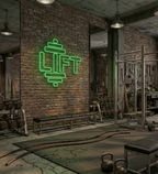 LIFT Dambıl Tasarımlı Neon Tabela